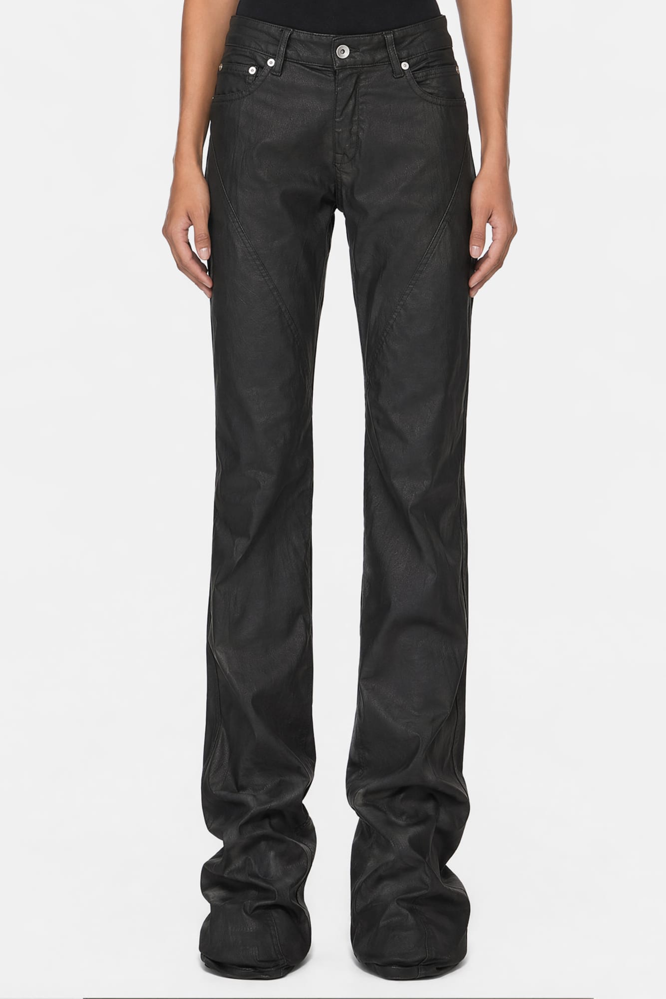 Rick Owens DRKSHDW Bootcut Bias Denim in Black
