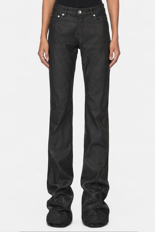 Rick Owens DRKSHDW Bootcut Bias Denim in Black