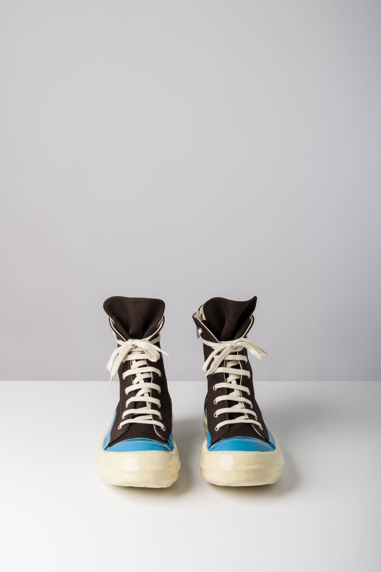 Rick Owens DRKSHDW Denim Sneaks in Laquer