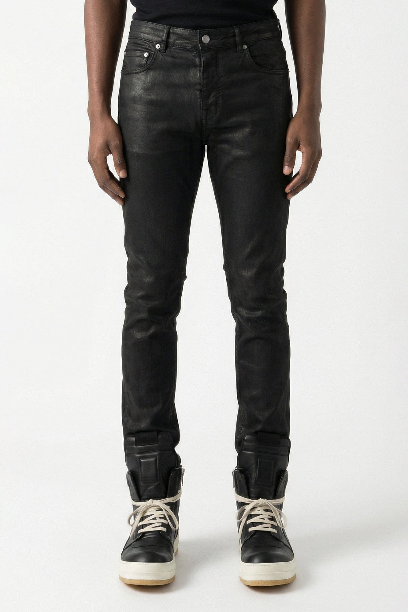 Rick Owens DRKSHDW Detroit Cut Denim in Black
