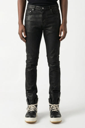 Rick Owens DRKSHDW Detroit Cut Denim in Black