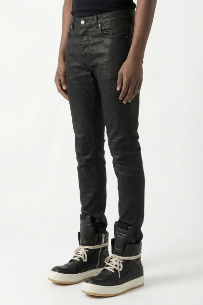 Rick Owens DRKSHDW Detroit Cut Denim in Black side