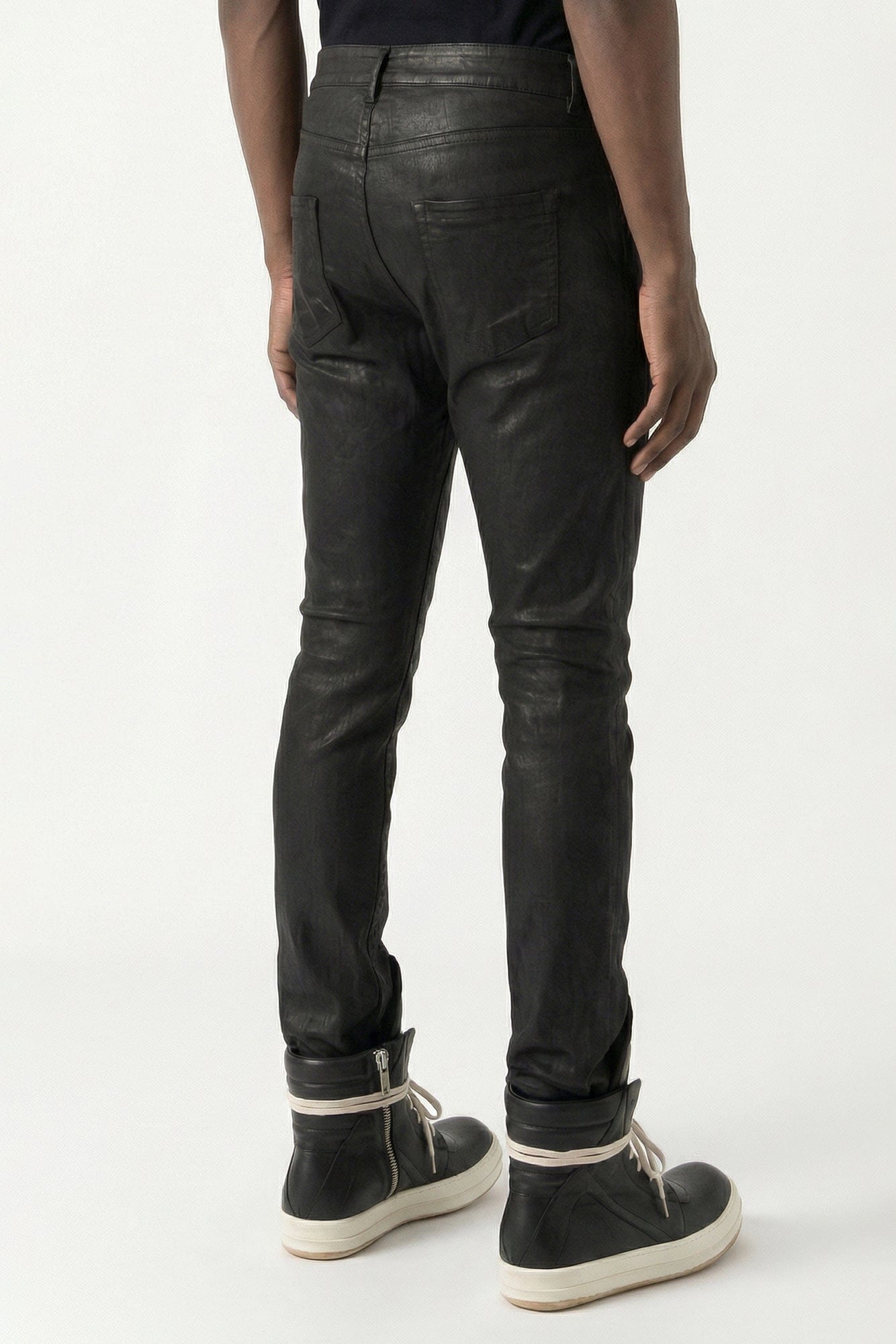 Rick Owens DRKSHDW Detroit Cut Denim in Black