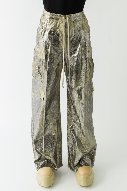 Rick Owens DRKSHDW Double Cargo Jumbo Belas in Palladium