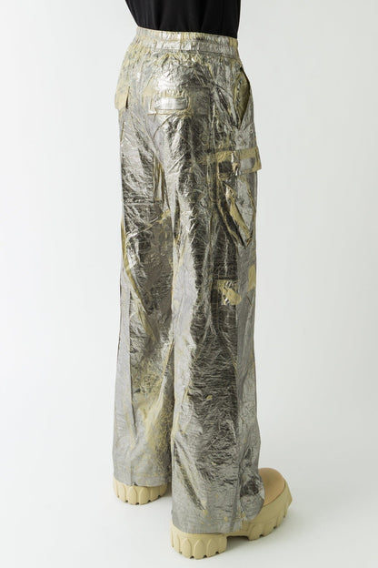 Rick Owens DRKSHDW Double Cargo Jumbo Belas in Palladium back