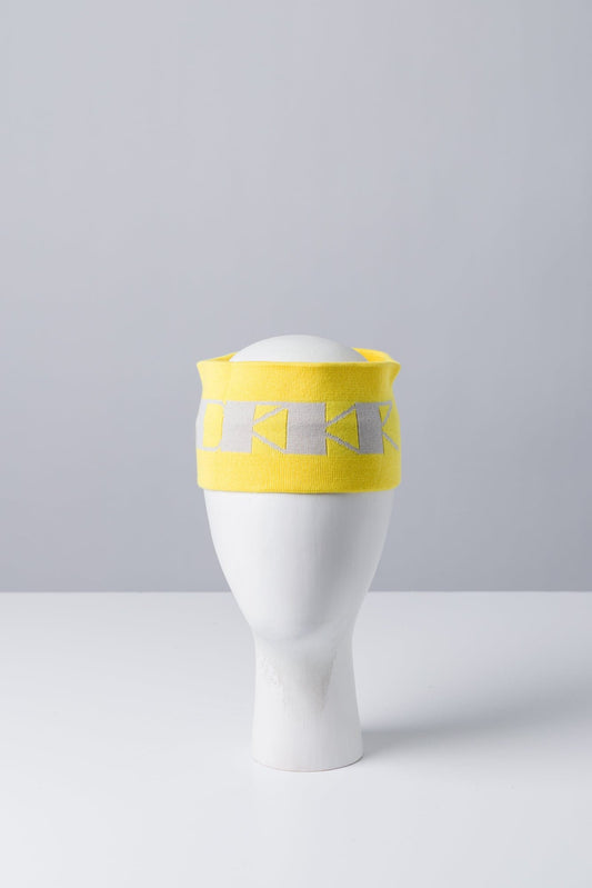 Rick Owens DRKSHDW Headband in Lemon