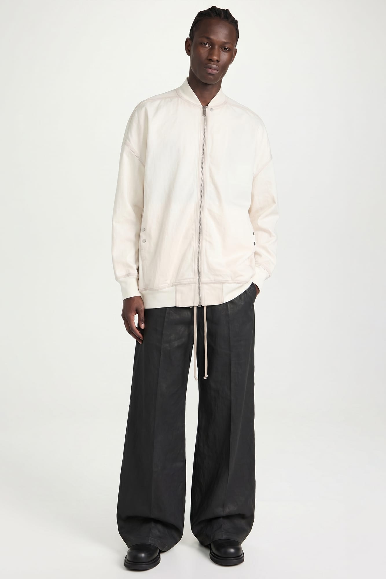 Rick Owens DRKSHDW Jumbo Flight Bomber in Denim