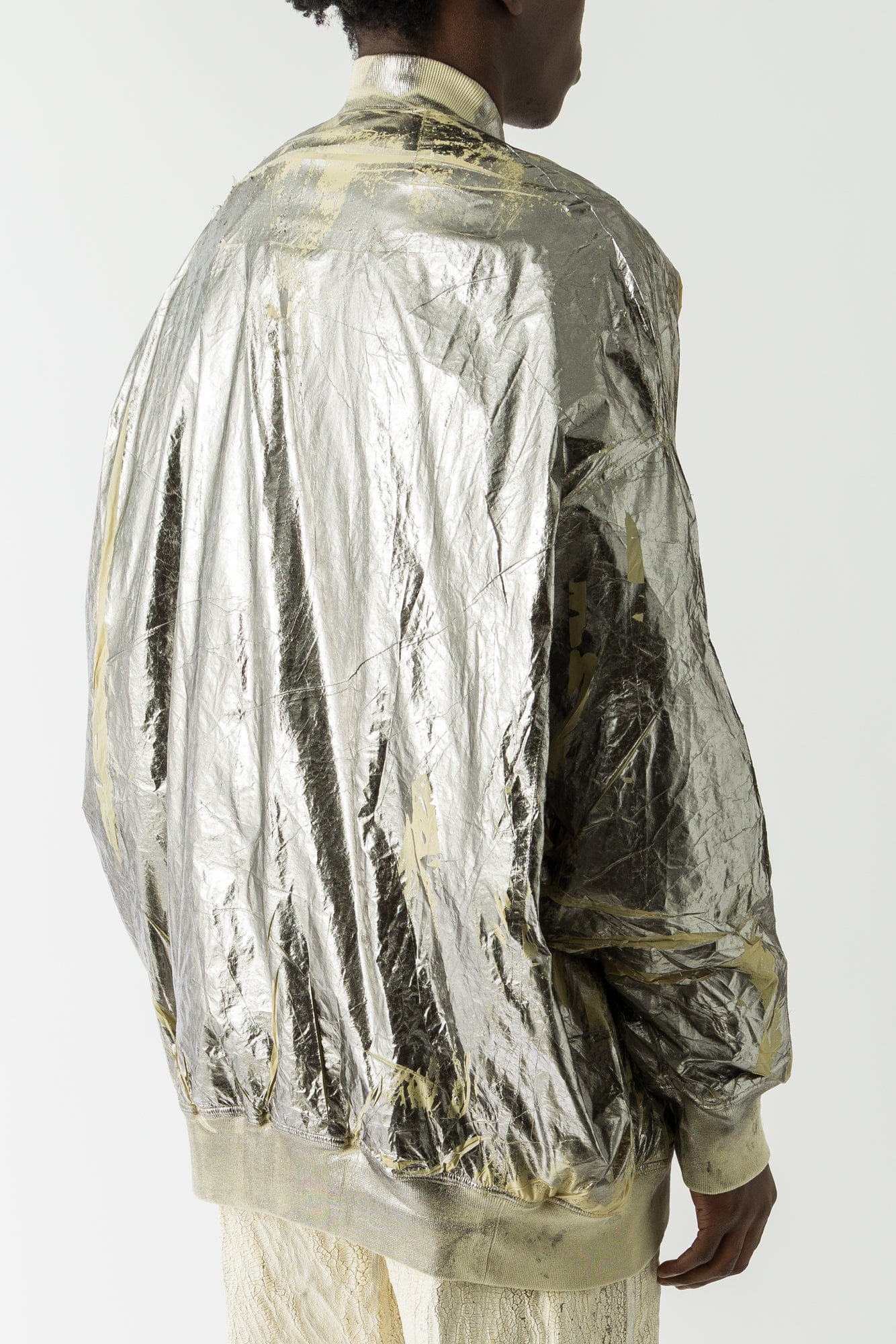 Rick Owens DRKSHDW Jumbo Peter Flight in Palladium back