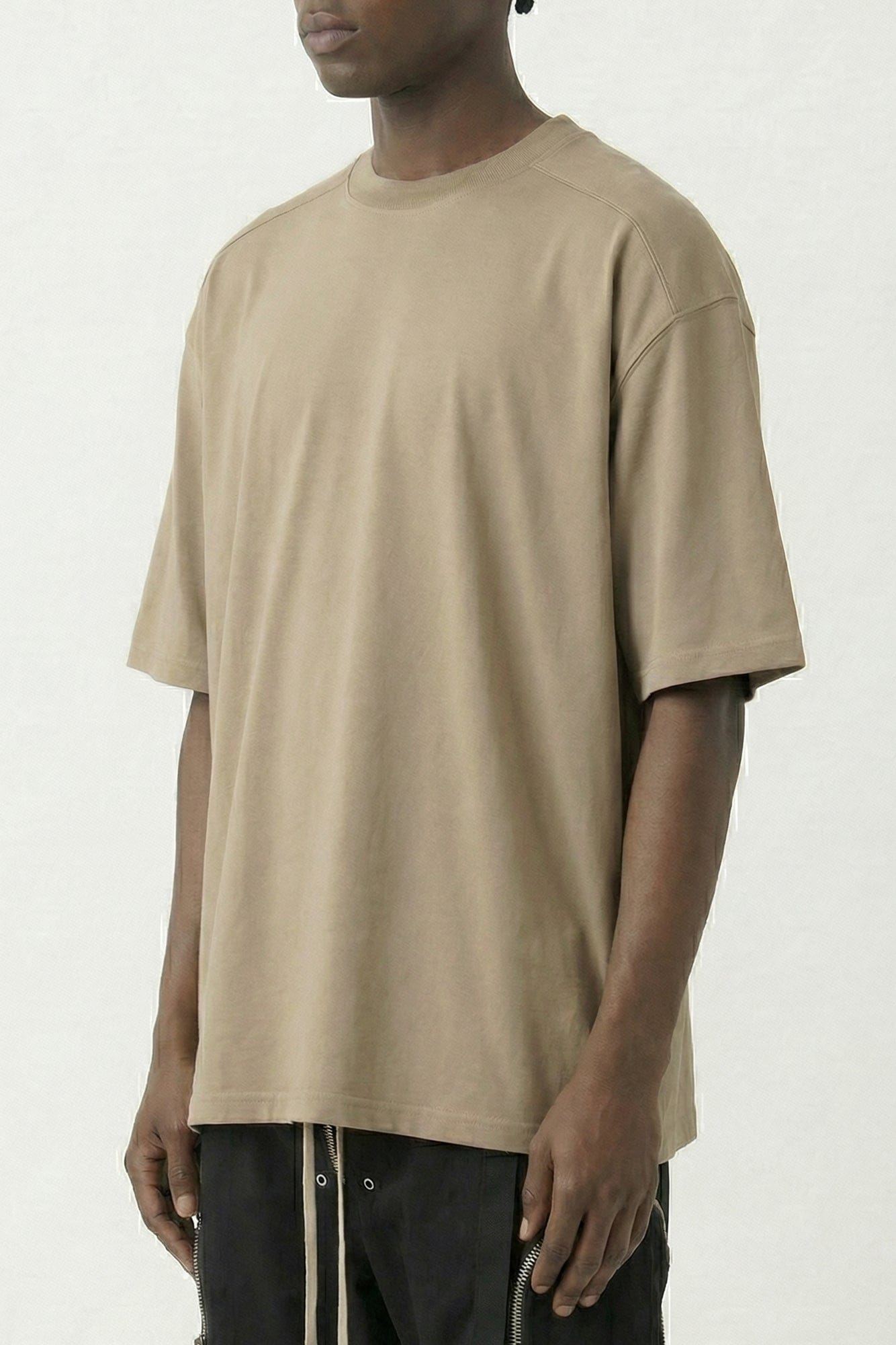 Rick Owens DRKSHDW Jumbo SS T in Flesh