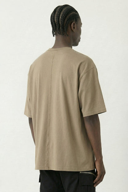 Rick Owens DRKSHDW Jumbo SS T in Flesh back