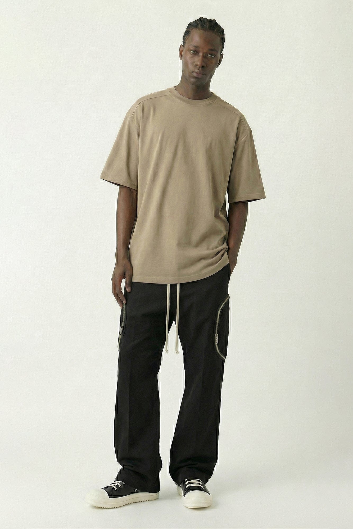 Rick Owens DRKSHDW Jumbo SS T in Flesh