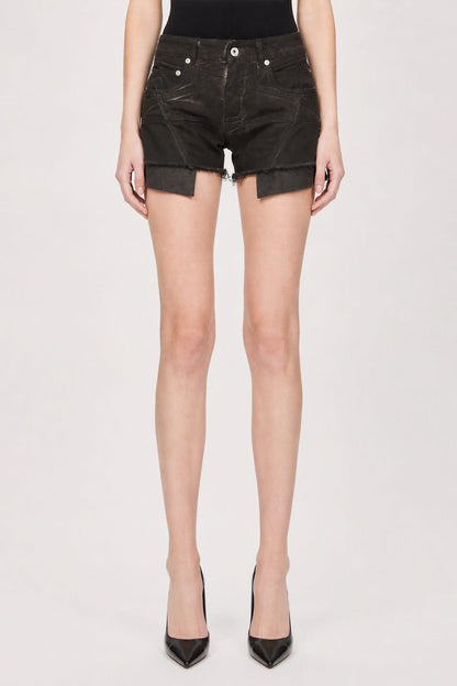 Rick Owens DRKSHDW Lana Cut Offs in Dust