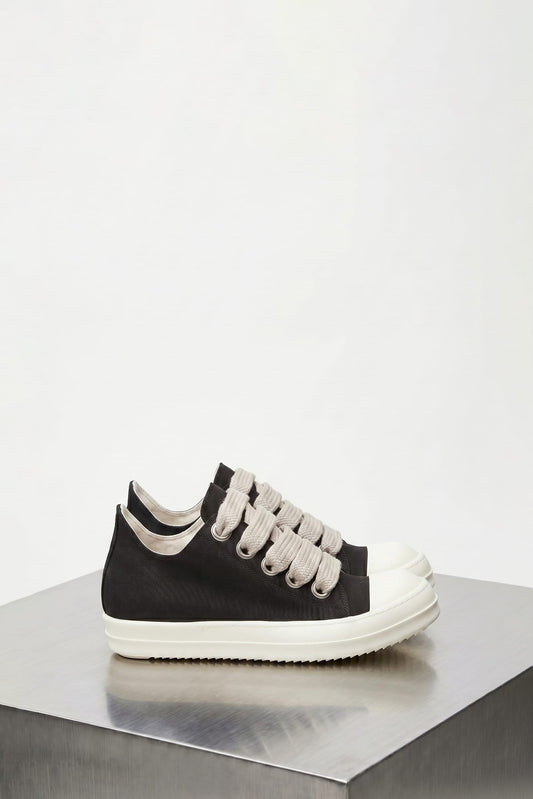Rick Owens DRKSHDW M Jumbolace Low Sneaks in Black