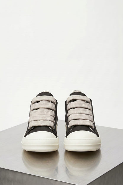 Rick Owens DRKSHDW M Jumbolace Low Sneaks in Black front