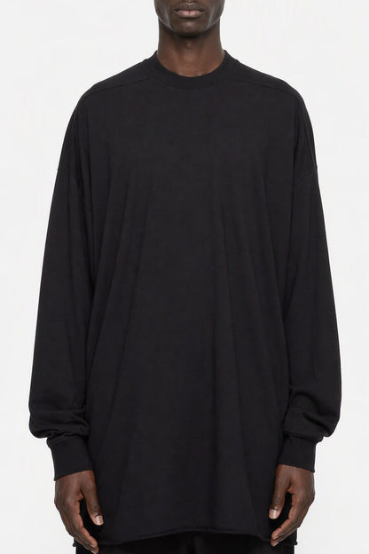 Rick Owens DRKSHDW Mens Tommy LS T-Shirt in Black
