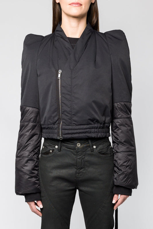 Rick Owens DRKSHDW Metro Bomber in Black