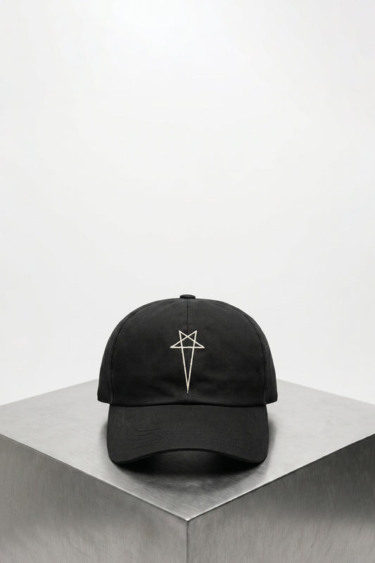 Rick Owens DRKSHDW Pentagram Cap in Black