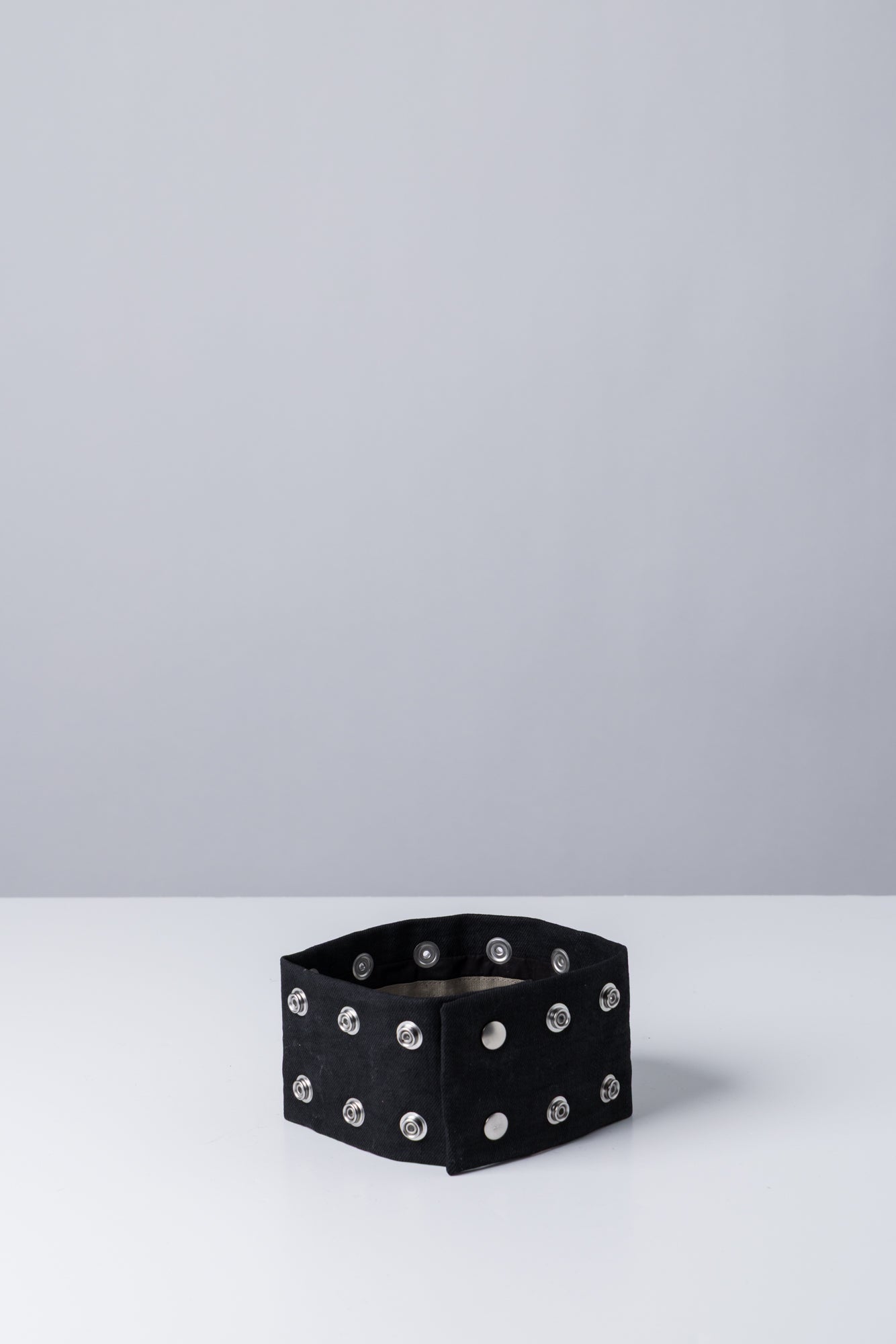 Rick Owens DRKSHDW Strobe Neck Band in Black Wax