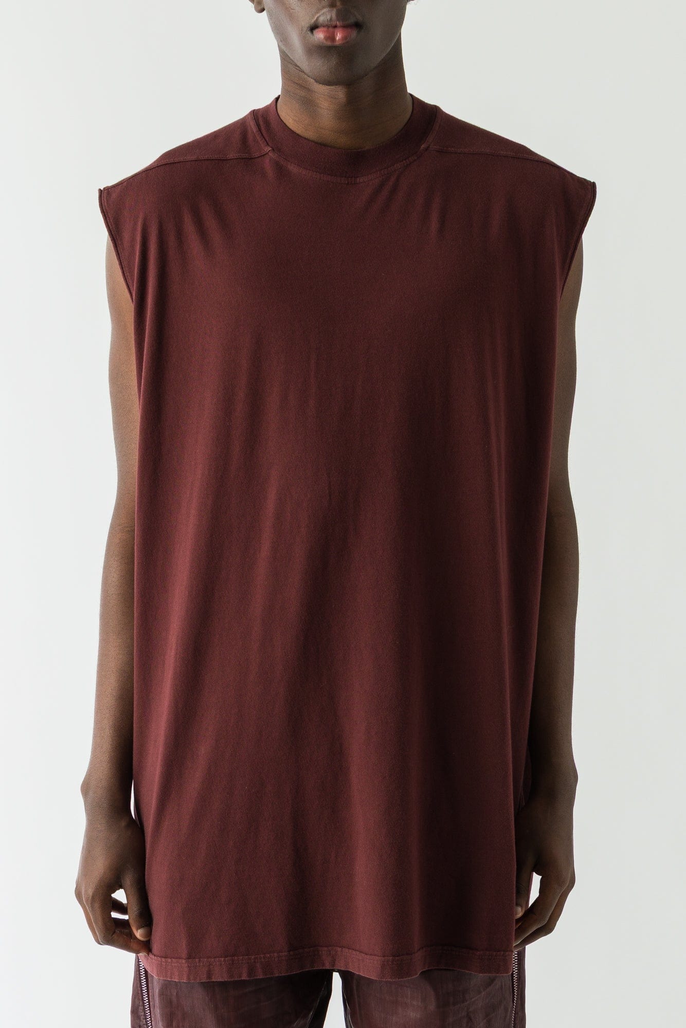 Rick Owens DRKSHDW Tarp T in Scab