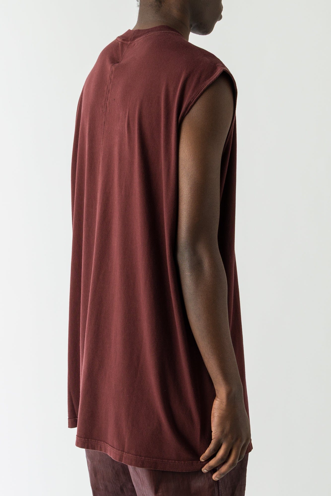 Rick Owens DRKSHDW Tarp T in Scab back