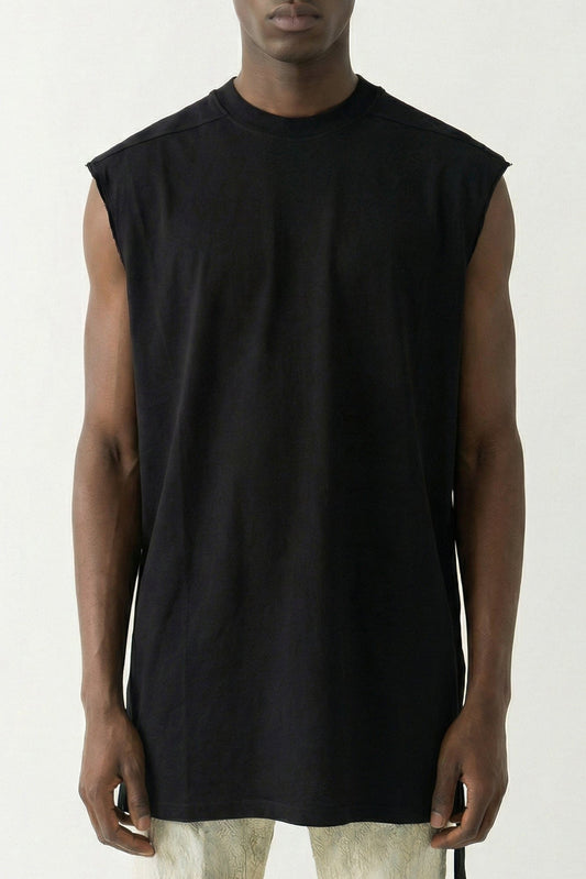 Rick Owens DRKSHDW Tarp T in Black SS26