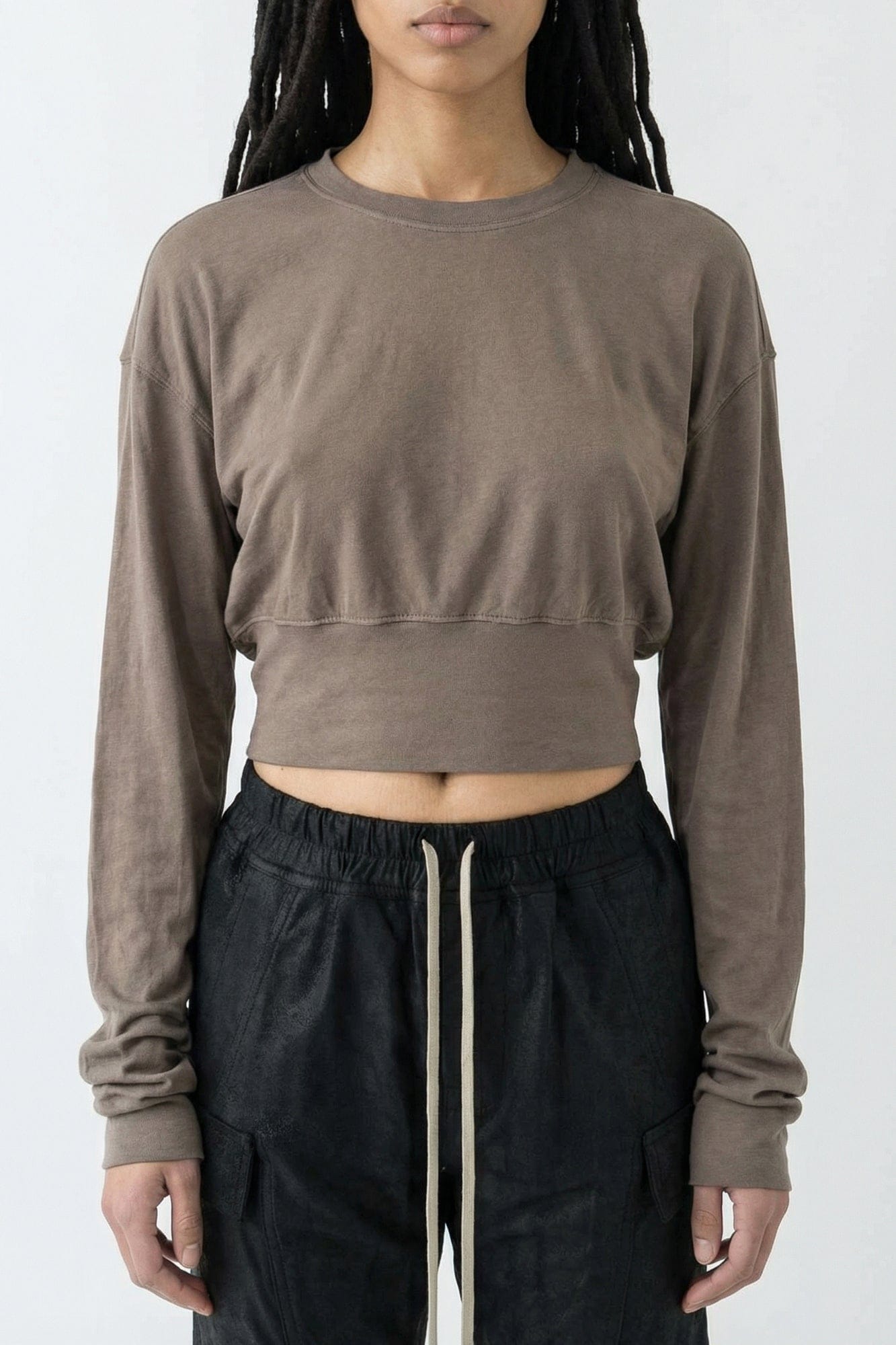 Rick Owens DRKSHDW Tatlin Sweat T in Dust SS25