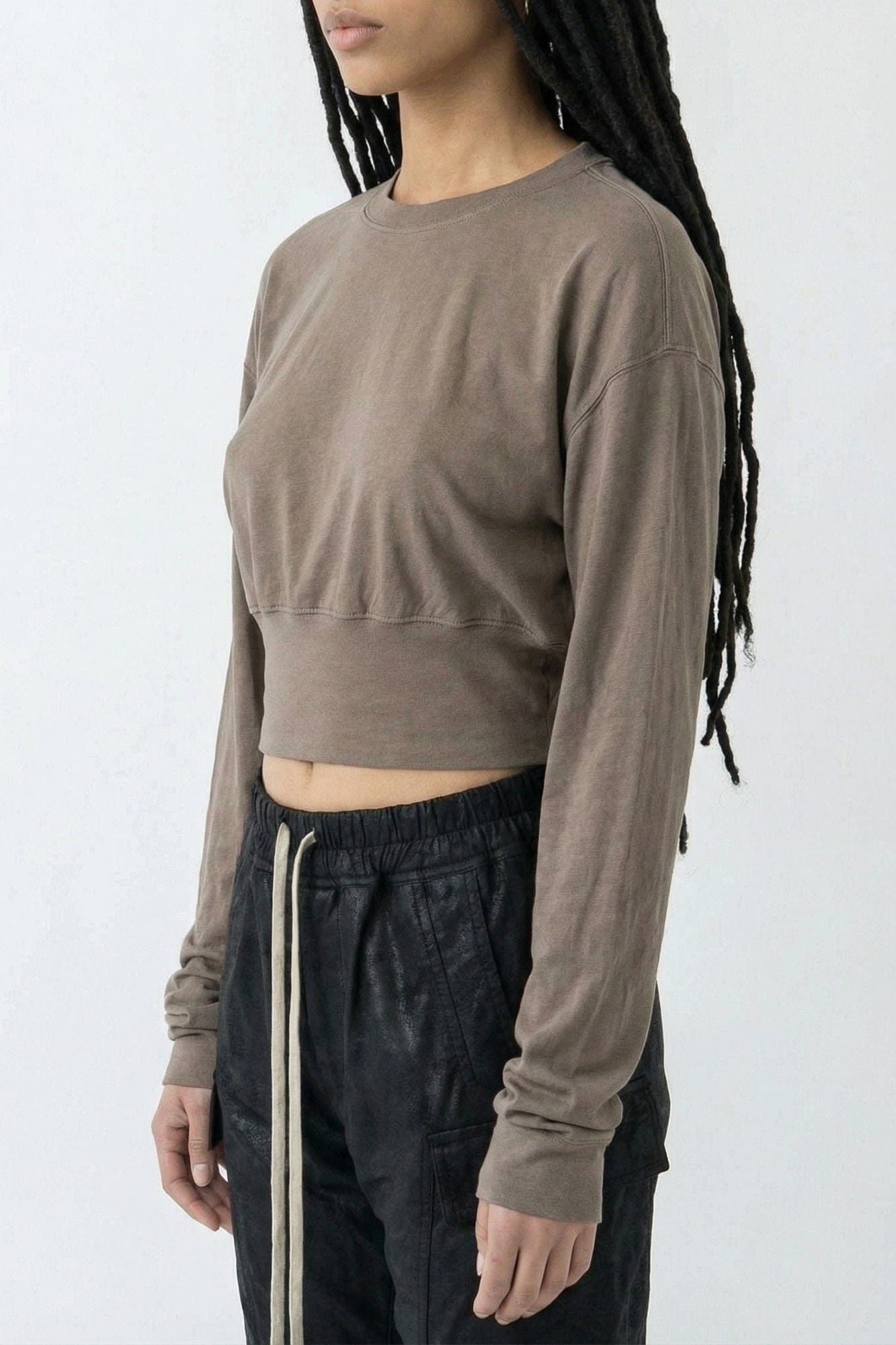 Rick Owens DRKSHDW Tatlin Sweat T in Dust SS25