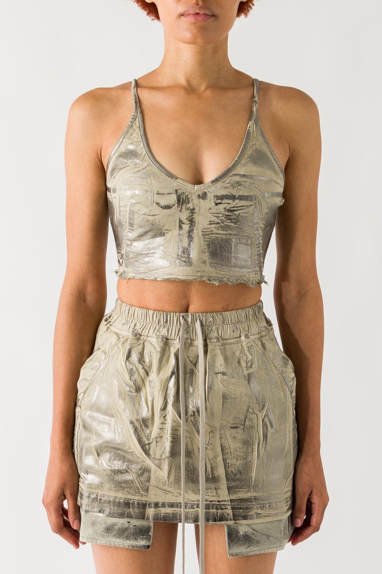 Rick Owens DRKSHDW Top in Palladium