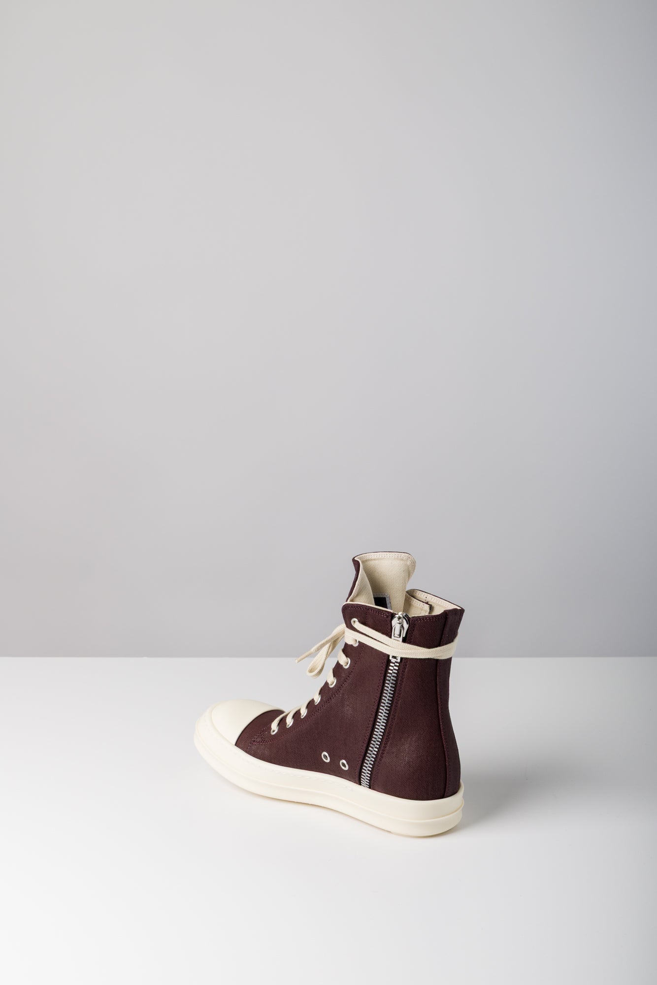 Rick Owens DRKSHDW W Denim Sneaks in Scab