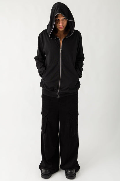 Rick Owens DRKSHDW Jumbo Gimp Hoodie full look
