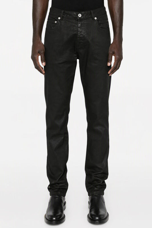 Rick Owens DRKSHDW Mens Detroit Cut Denim in Black Wax