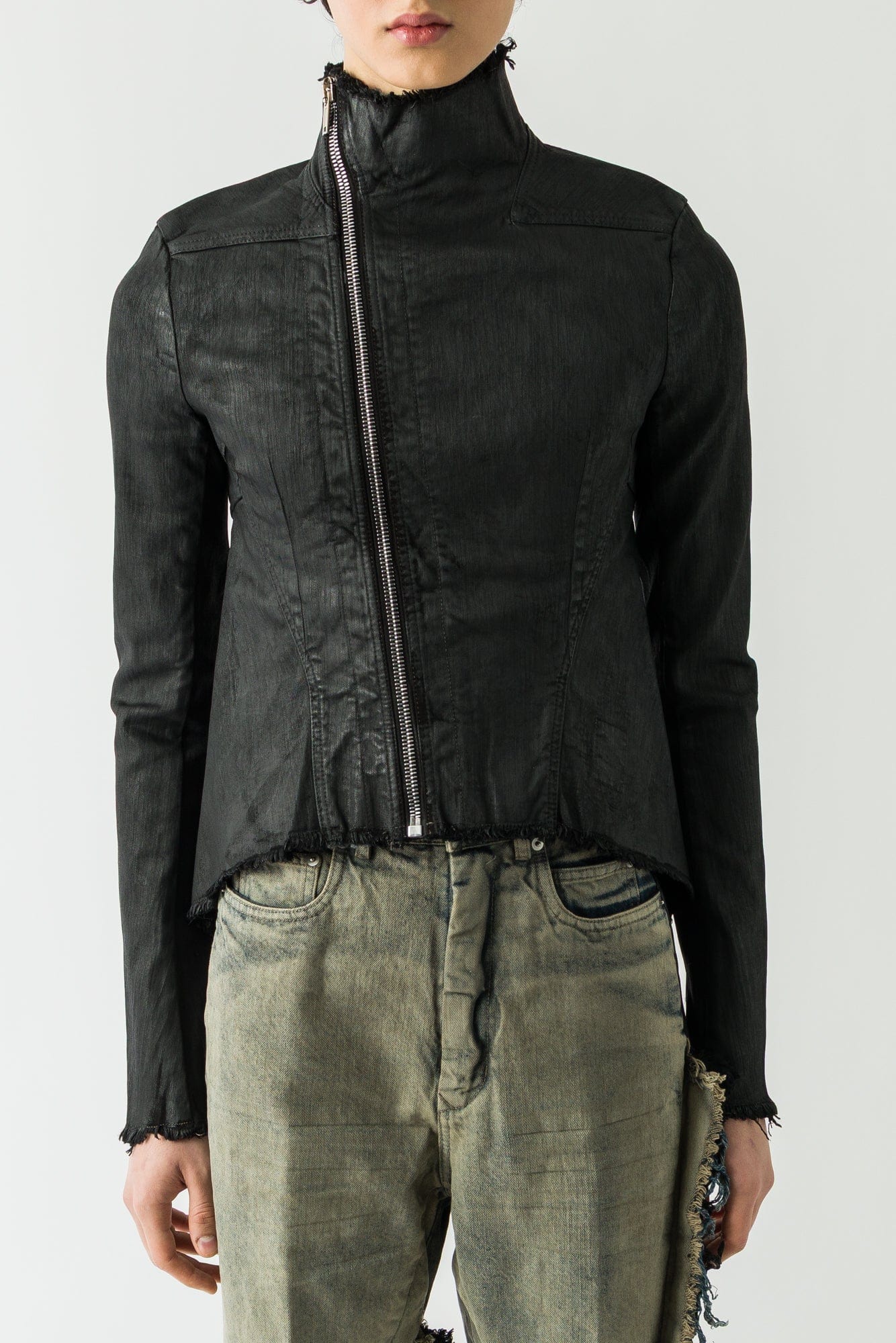 Rick Owens DRKSHDW Naska Gary Jacket in Black