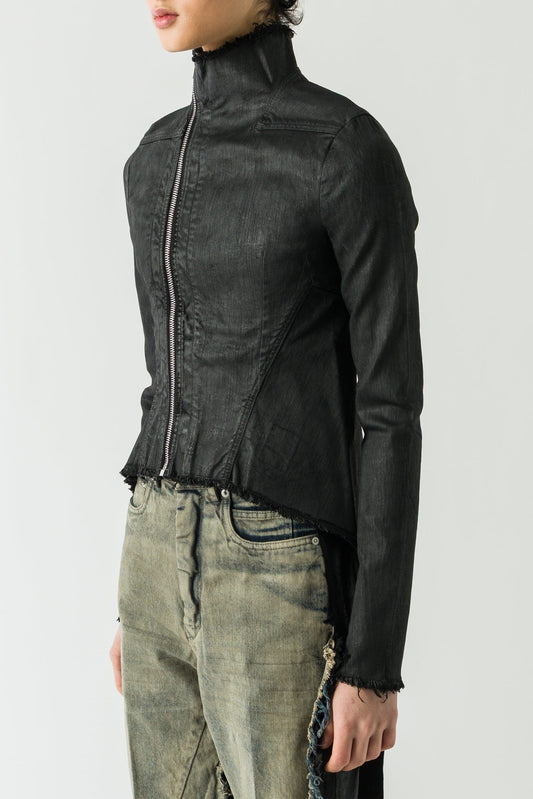 Rick Owens DRKSHDW Naska Gary Jacket in Black side
