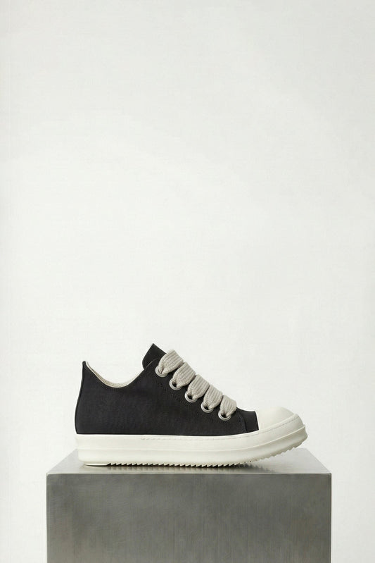 Rick Owens DRKSHDW W Jumbolace Low Sneaks in Black