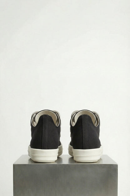 Rick Owens DRKSHDW W Jumbolace Low Sneaks in Black back