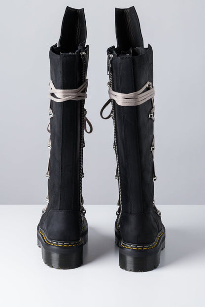 Rick Owens Dr Martens 1B60 Quad Sole Pentalace Boot back