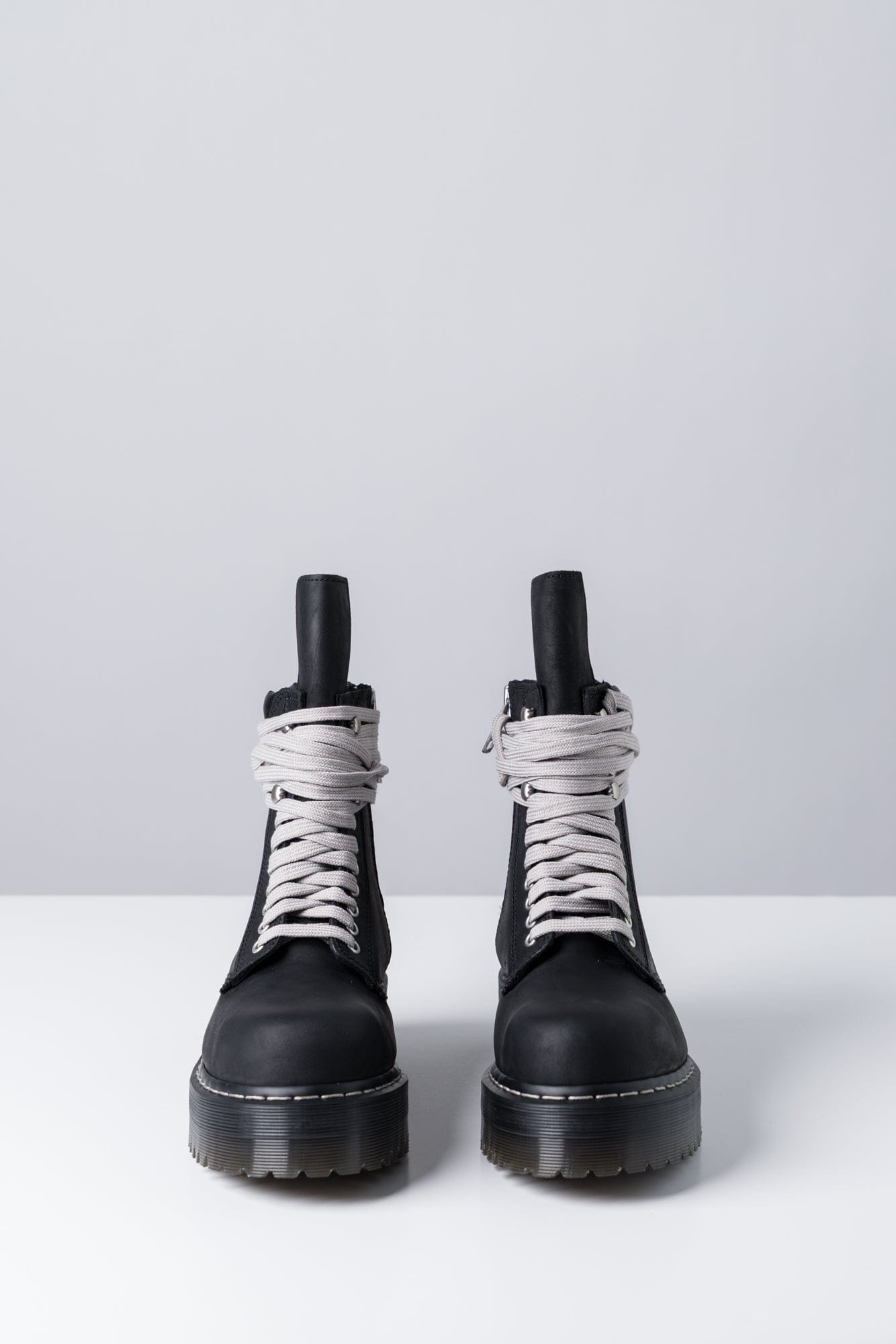 Rick Owens Dr Martens W Quad Sole Steel Toe Boot – Antidote