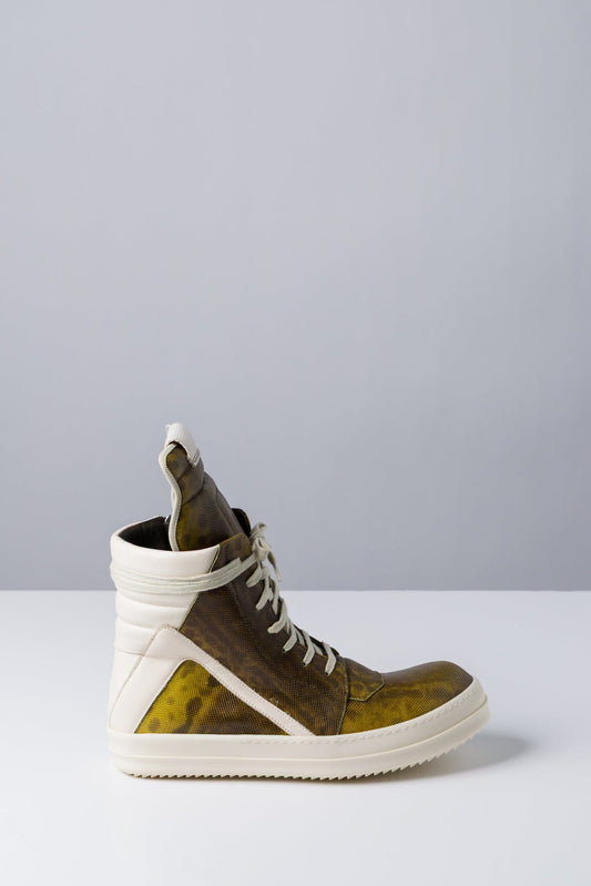 Rick Owens Geobasket in Acid SS25