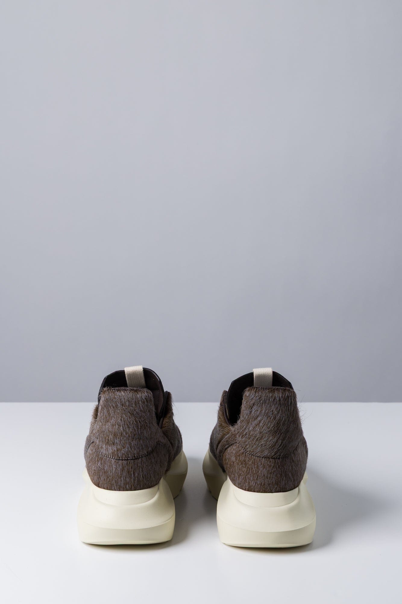 Rick Owens Geth Runner in Indigo Calf Hair back