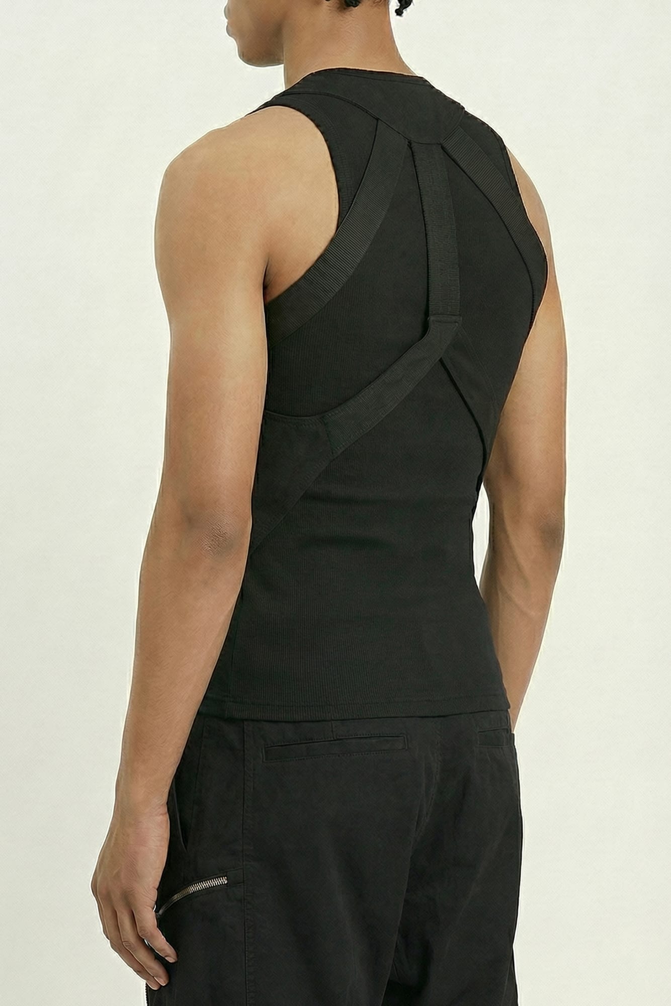 Rick Owens Gilet Temple Vest in Black