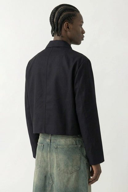 Rick Owens Heizer Mac Jacket SS26 back