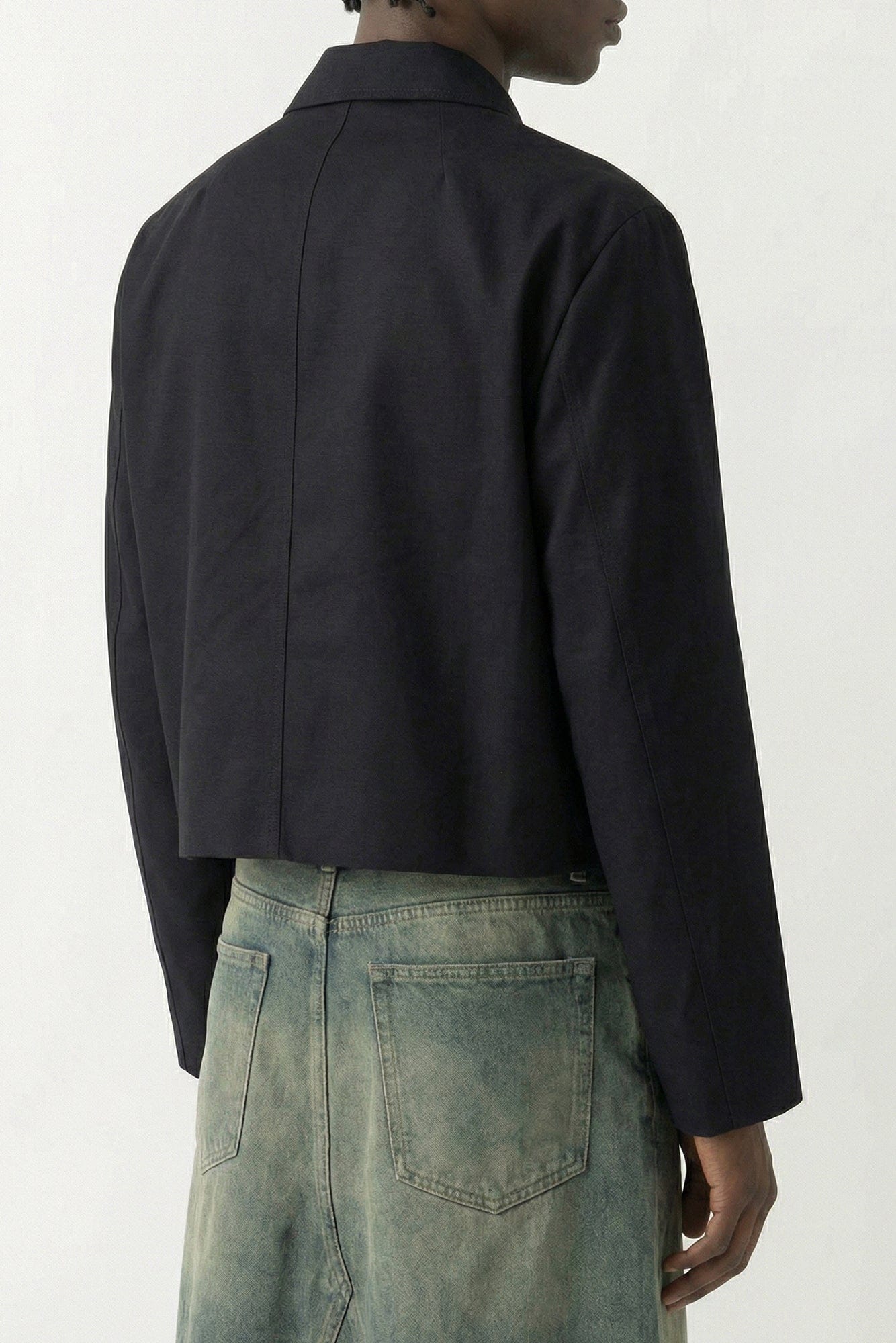 Rick Owens Heizer Mac Jacket SS26 back