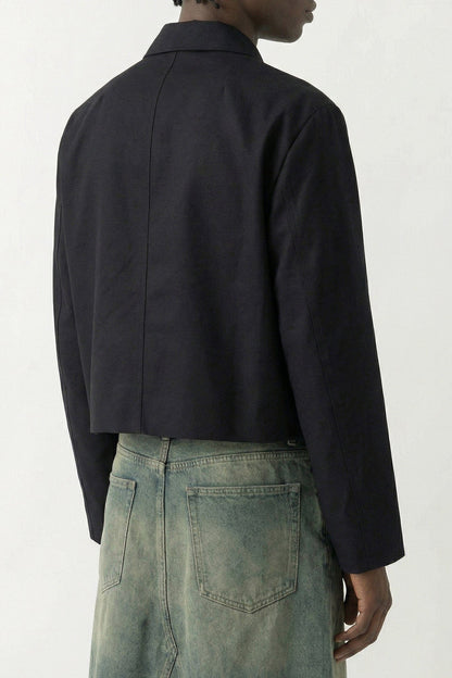 Rick Owens Heizer Mac Jacket SS26 back