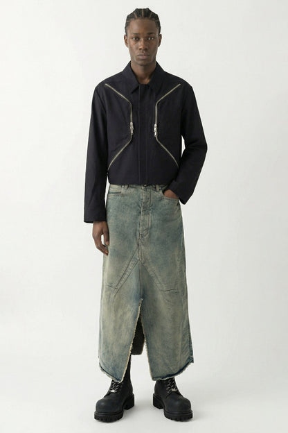 Rick Owens Heizer Mac Jacket SS26 full look
