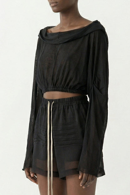 Rick Owens Hooded Tunic side