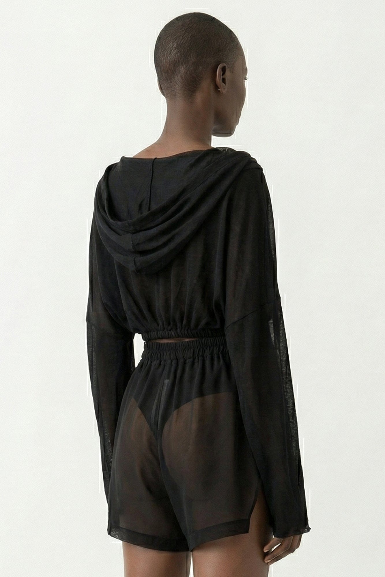 Rick Owens Hooded Tunic back