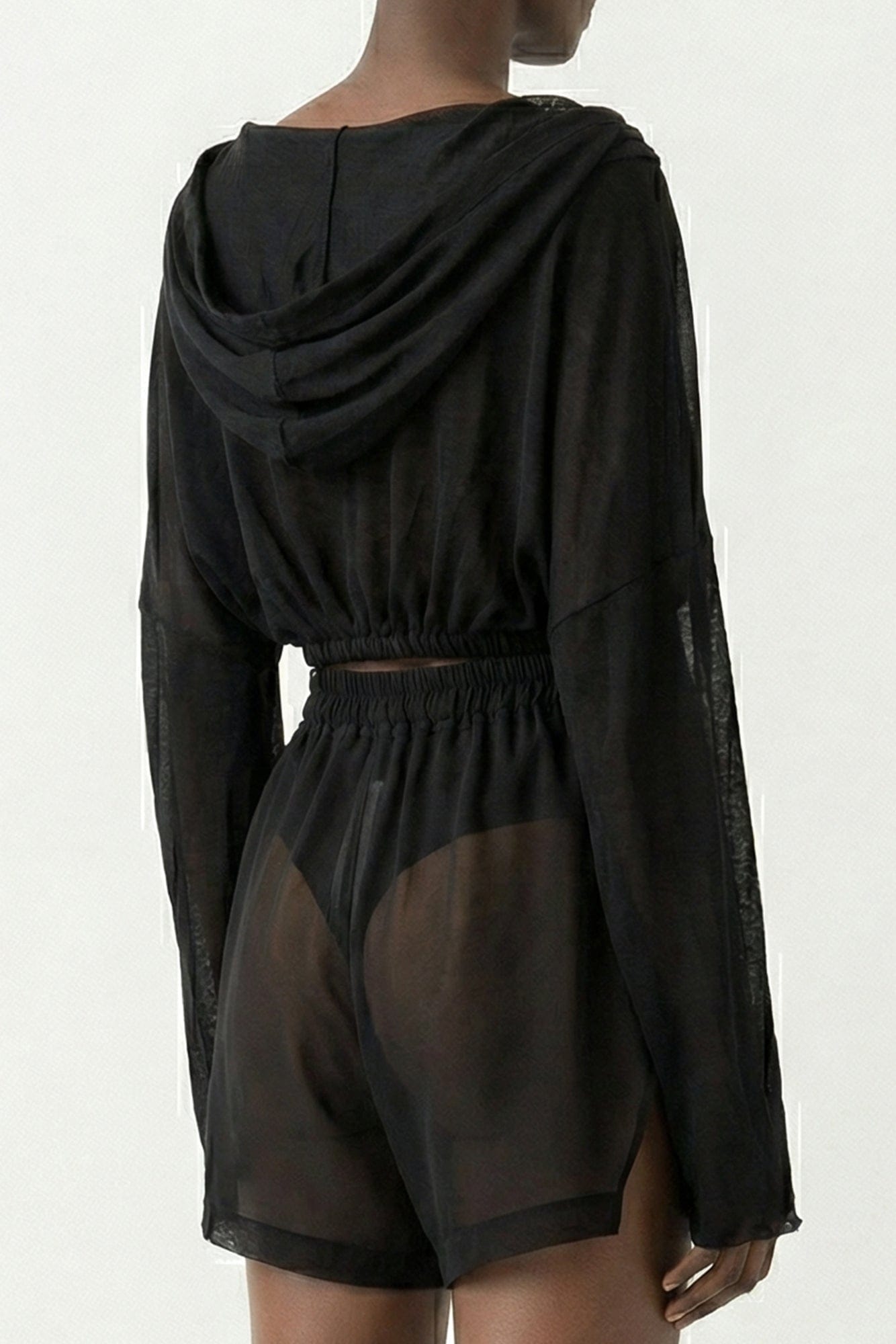 Rick Owens Hooded Tunic back