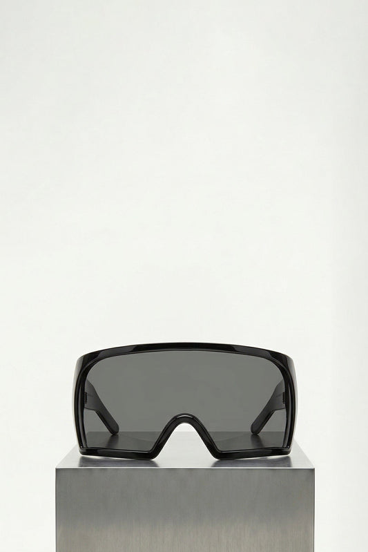 Rick Owens Kriester Black Sunglasses