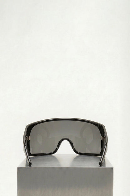 Rick Owens Kriester Black Sunglasses back