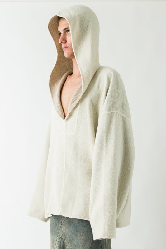 Rick Owens LS Kaftan Hip side